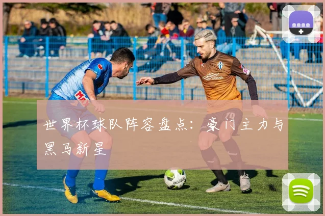 世界杯球队阵容盘点：豪门主力与黑马新星