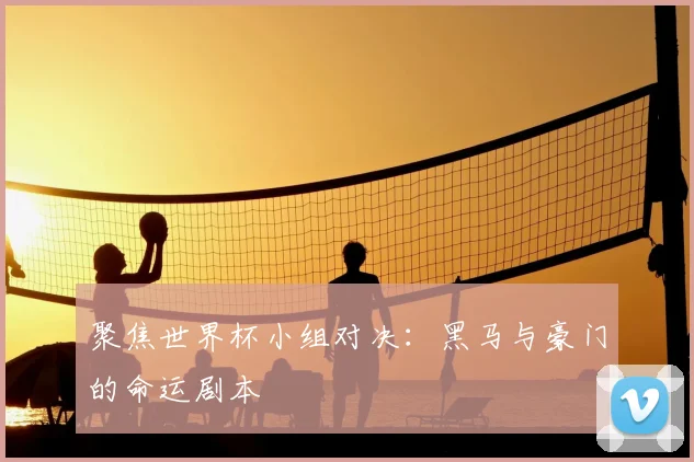 聚焦世界杯小组对决：黑马与豪门的命运剧本
