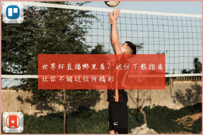 世界杯直播哪里看？这份下载指南让你不错过任何精彩